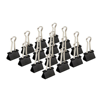 晨光 ABS92732 M&G EPLUS黑色长尾夹 50mm 黑色 12只/筒 ABS92732