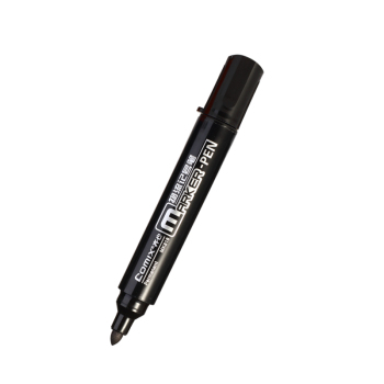 齐心Comix 记号笔 MK818 2.0mm 物流专用 黑色