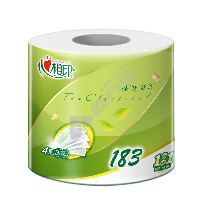 心相印 茶语私享卷纸 4层 1830g 10卷