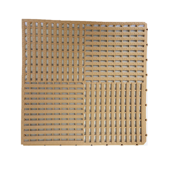 丽施美 康安 疏水模块防滑垫 30*30cm 1cm厚 棕色