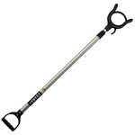 丛林狐 不锈钢铁头抓捕器脚叉带手柄塑料头款 JC-1