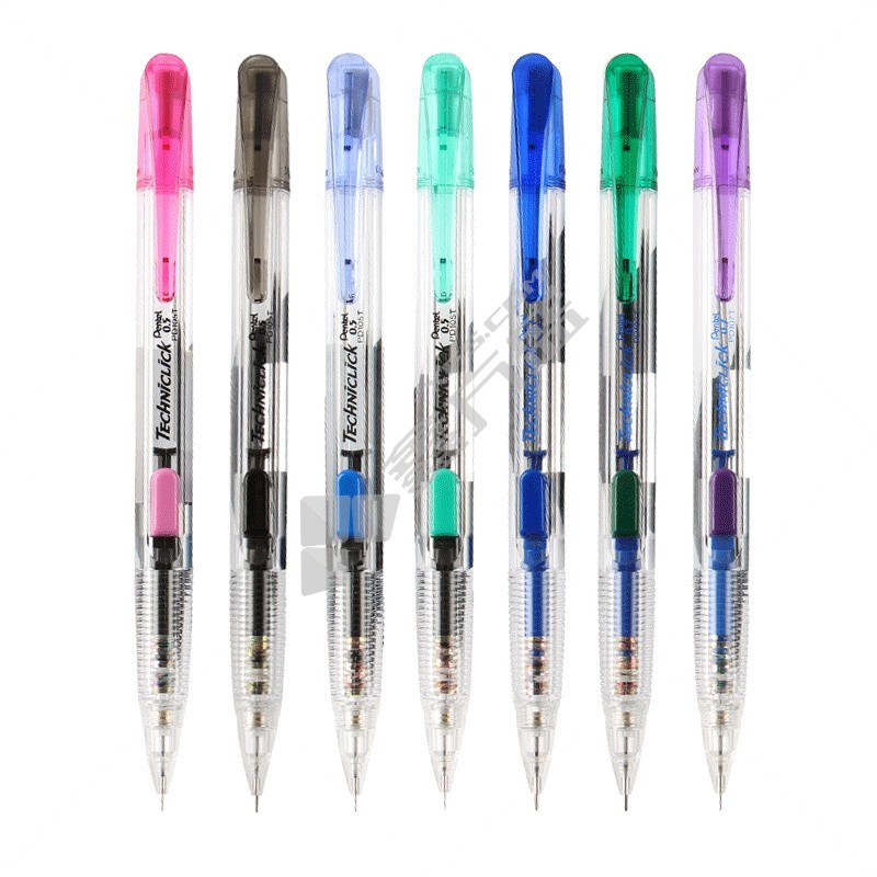 派通 侧按自动笔 PD105T 0.5mm 绿杆 自动笔