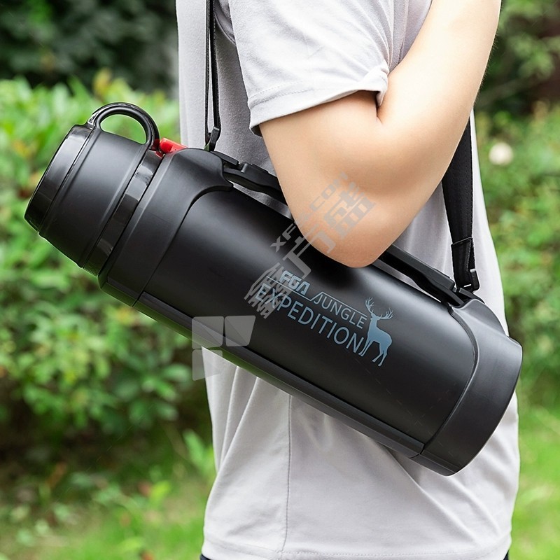 富光 旅行壺 1200ml 黑色