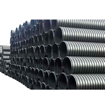 联硕 HDPE钢带增强螺旋波纹管 钢带管 8KN 400*6m 8KN
