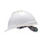 梅思安 V-Gard500ABS豪华型有孔安全帽配一指键帽衬 10146671 V型 透气型 白色