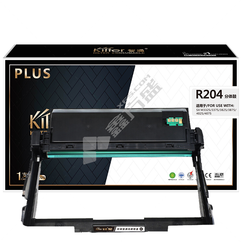 KILter智通 SX-R204 黑鼓(带芯片)PLUS版 黑色  ZT-PLUSR204-FD