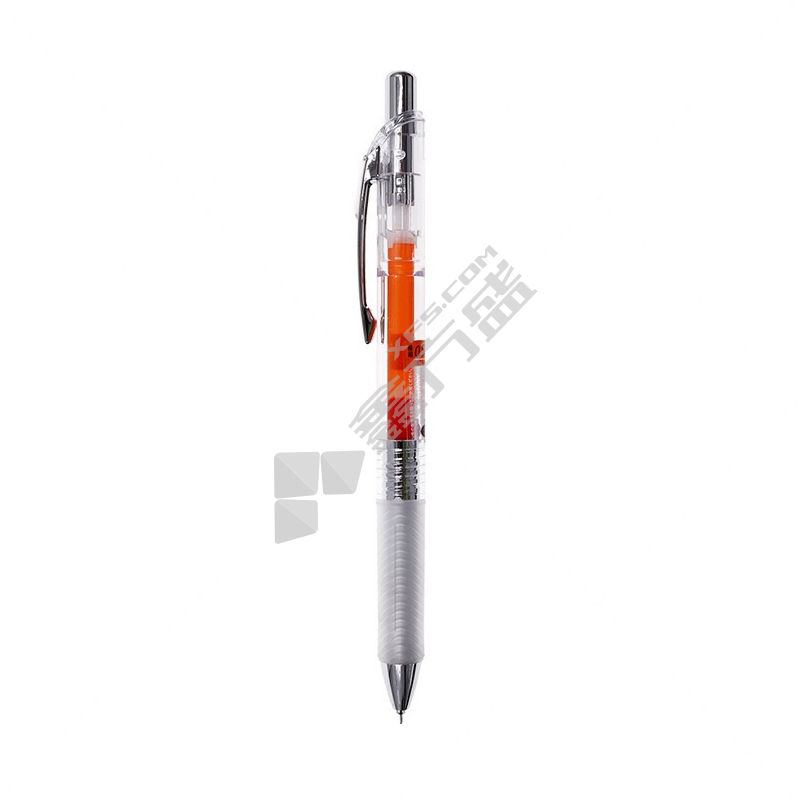 派通 BLN75L 中性笔 透明 橙色 0.5mm BLN75TL-F