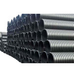 联硕 HDPE钢带增强螺旋波纹管 钢带管 1800*12m 12.5KN