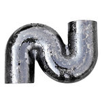 金晋秋铸造 W型S型返水弯 黑色 DN100