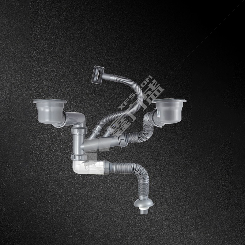 潜水艇 纬固侧排菜盆下水管CSQ