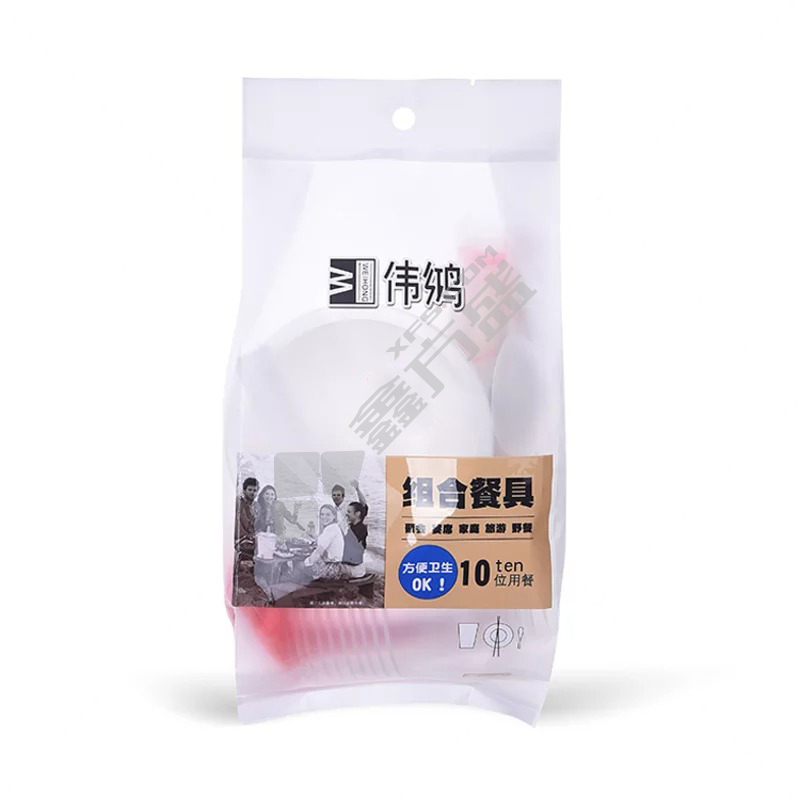 伟鸿 一次性纸浆碗 359 359 10枚装