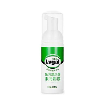 龙蟠 绿瓜免洗泡沫型手消毒液 50ml