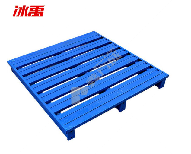冰禹  BY-5053 重型金属防潮托盘 两面进叉半铺L1000×W1200×125mm