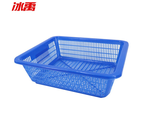 冰禹  BY-3060 塑料筐  8号315*245*100（蓝）