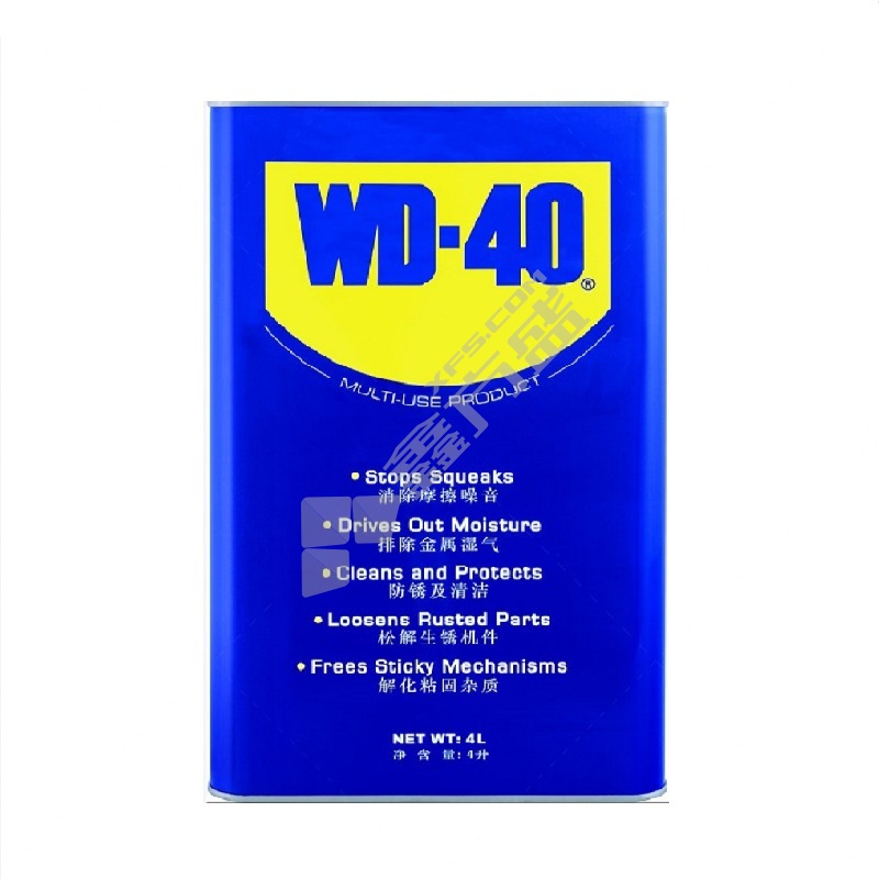 WD-40 多用途除锈桶装清洗剂 4L