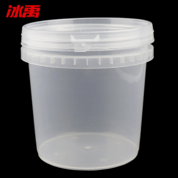 冰禹 BYA-153 透明水桶 塑料桶 1L无提手