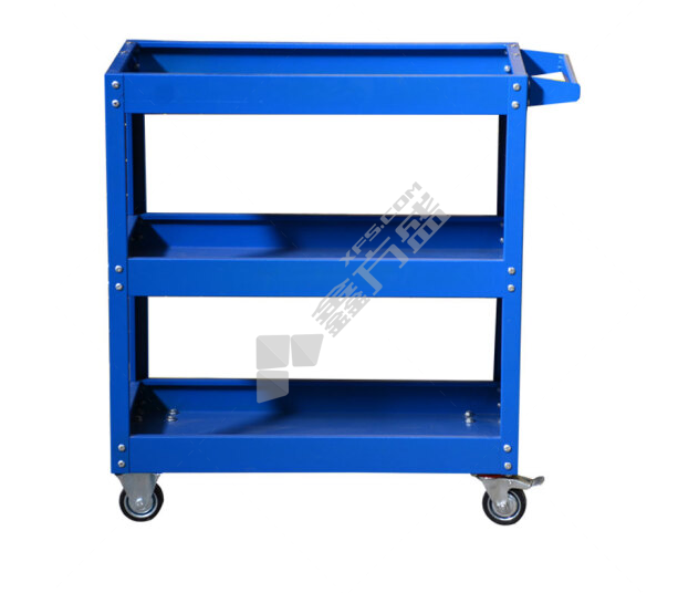冰禹 BYaf-572 3层工具车 常规 蓝色 BYaf-572