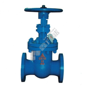 Alpine cast iron flange open stem gate valve Z41Y