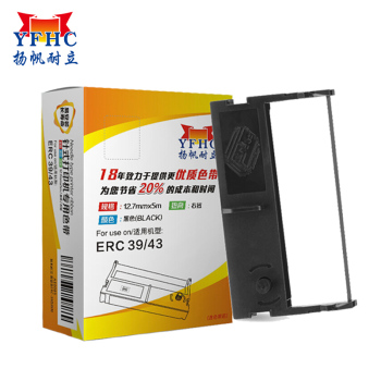 扬帆耐立 YFHC-ERC39-J色带架 12.7mm*5m(右) 黑色  YFHC-ERC39-J