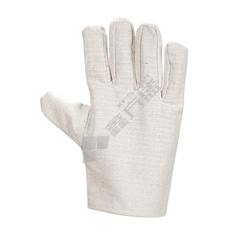 本白全棉帆布手套