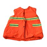反光马甲棉服 大号 橘色