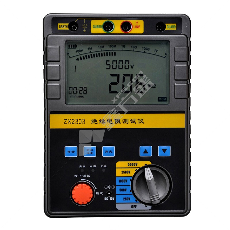 国电中星高压绝缘电阻测试仪 ZX2303