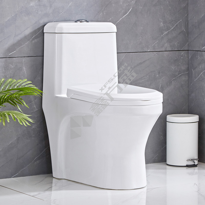 桃园盛世 虹吸连体座便器套装