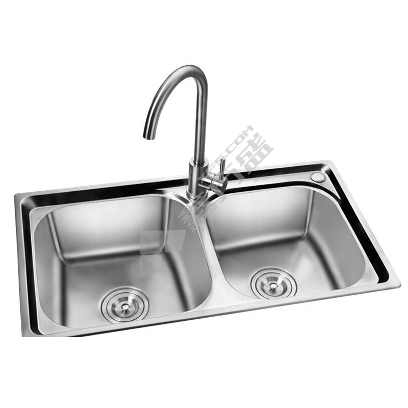 箭牌不锈钢菜盆双槽 AG5518