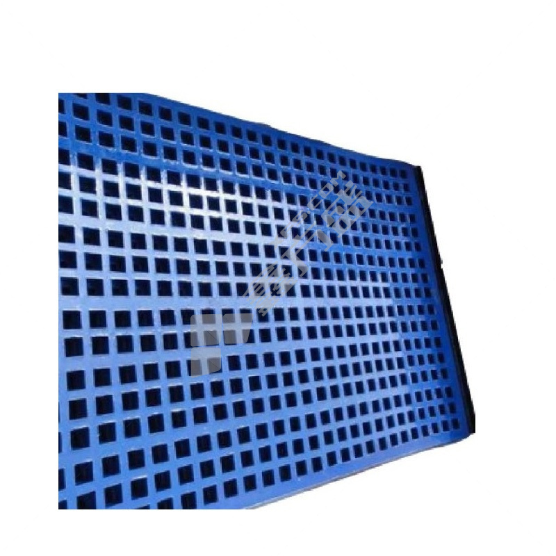 申威德入料盲板 轨距610 长305 12锰钢板 全聚氨酯边框