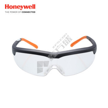 霍尼韦尔 流线型防冲击护目镜 110110 透明镜片黑色镜框
