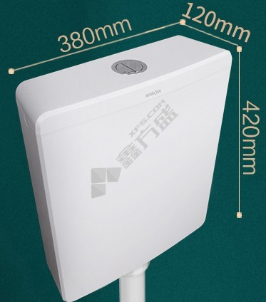 箭牌蹲便器水箱 AS116