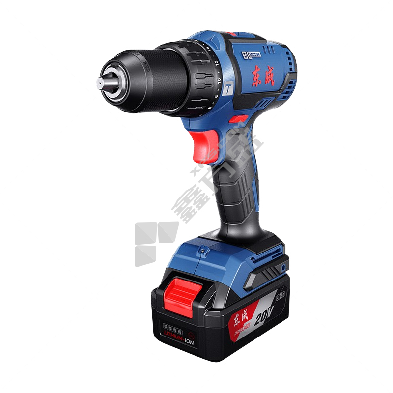 东成 充电式起子冲击电钻 DCJZ05-13E 20V/4.0Ah*2组