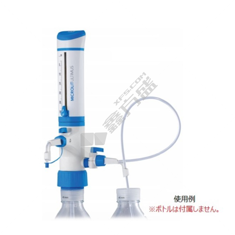 亚速旺 瓶口分液器 带有吸入吸嘴 消泡机构 ULT-2.5 0.25ml～2.5ml 3-5996-01