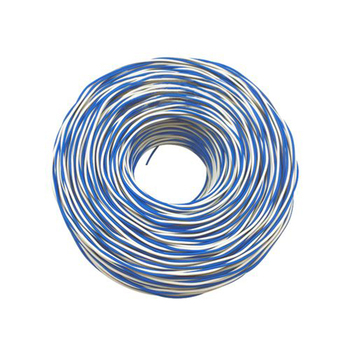 远东电缆 100米 低烟无卤阻燃C类双绞线 WDZC-RYJS 300/500V 2*2.5平方 蓝白色