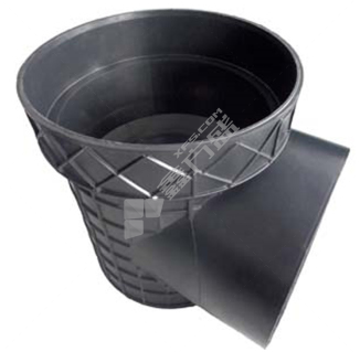 天和鑫迈起始检查井座流槽式