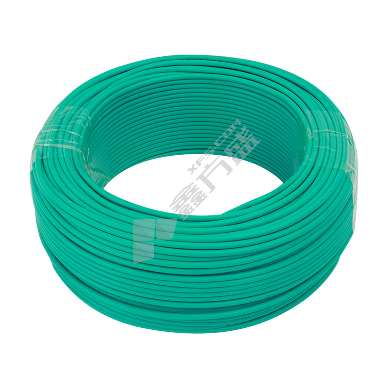 远东电缆 100米 低烟无卤阻燃C类辐照塑铜电线 WDZC-BYJ(F) 450/750V 1*35平方 绿色