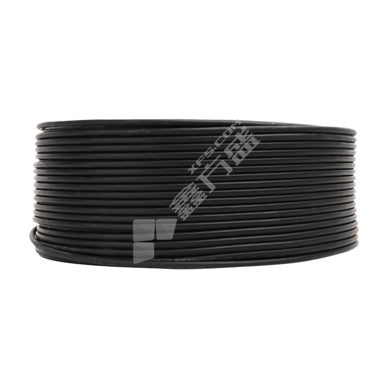 江南 100米 低烟无卤阻燃C类塑铜电线 WDZC-BYJ 450/750V 1*2.5平方 黑色