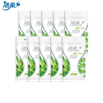 洁柔 JS005-10 水润净肤湿巾 10抽 180*180mm