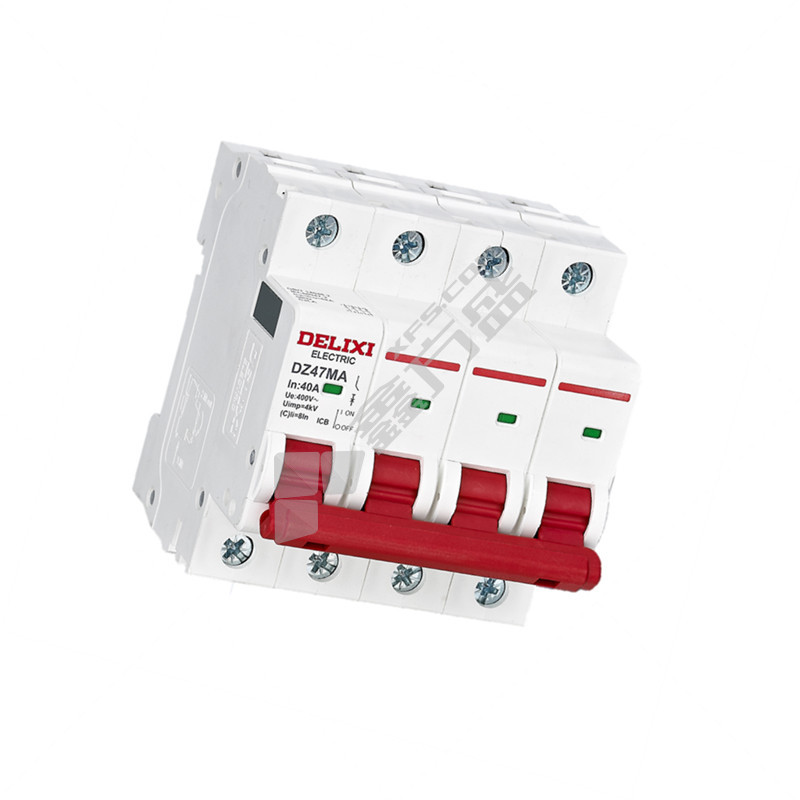 德力西DELIXI 小型断路器DZ47MA系列4P DZ47MA 6kA C型 4P 50A