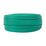 津达线缆 100米 阻燃B类耐火塑铜电线 ZBN-BV 450/750V 1*6平方 绿色