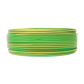 津达 阻燃耐火塑铜线100米ZAN-BV 1.5平方 黄绿