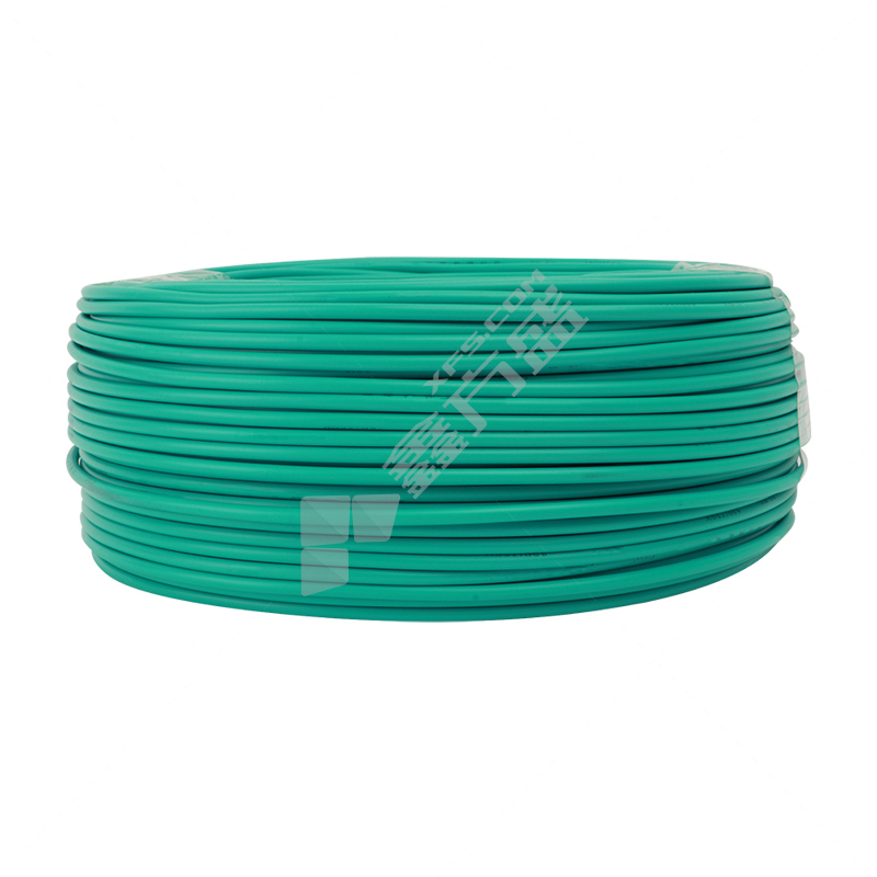 津达线缆 100米 低烟无卤阻燃A类塑铜电线 WDZA-BYJ 450/750V 1*95平方 绿色