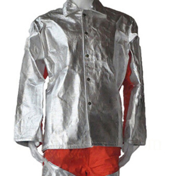 美康 meikang 耐高温炼钢炉服 MKP-19 MKP-19 L 银橘红