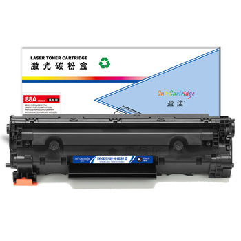 盈佳 CC388A易加粉 黑鼓(带芯片) 黑色  YJ-CC388A-RE 1500页(A4,5%)