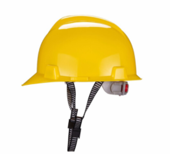 金能电力 国标工地建筑工程电力施工业安全头盔ABS安全帽 JN-XFS-AQM-A2 V型 蓝色