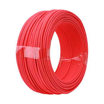 起帆 100米 耐火塑铜电线 N-BV 450/750V 1*4平方 红色