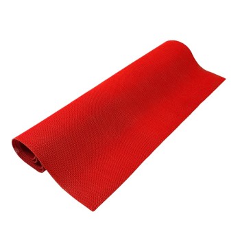 永昌 镂空疏水防滑垫 S型 1.2米宽*15米长*5.5mm 红色