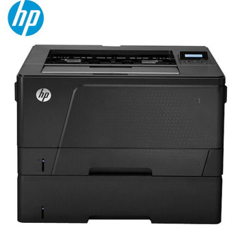 惠普（HP）M706dtn 黑白激光打印机 双面网络打印+纸盒...