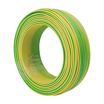 北达 100米 塑铜电线 BV 450/750V 1*10平方 黄绿色