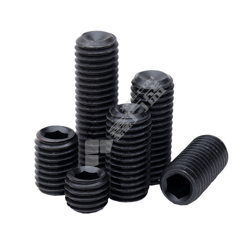 鹏驰EG DIN916 45H内六角凹端紧定螺钉 发黑 全牙 M10 M10 12mm 1.5mm